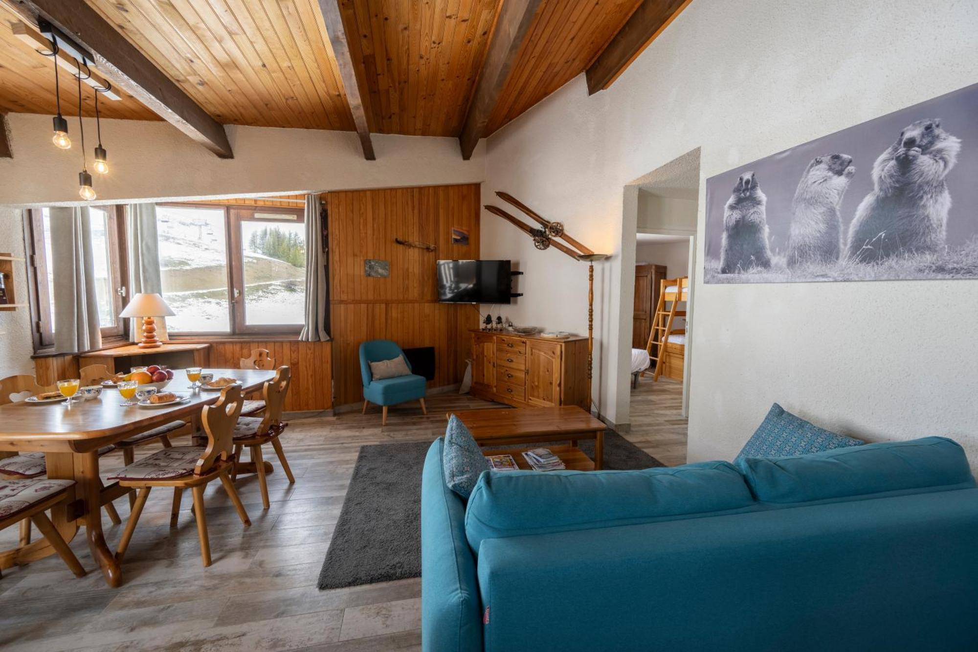 Echo Des Marmottes - Au Pied Des Pistes - Parking Leilighet Enchastrayes Eksteriør bilde